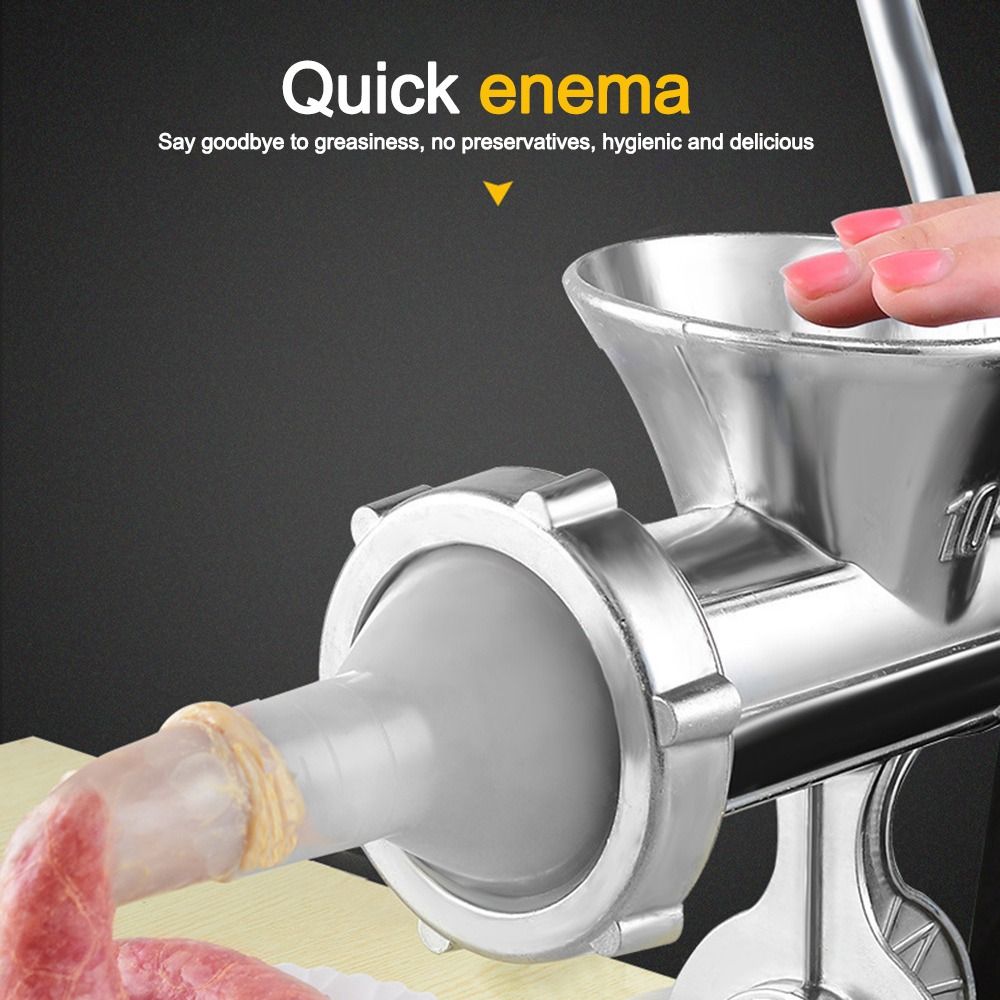 Kitchen Hand Gadgets - 省スペース手動式ミートグラインダー、多機能ソーセージスタッファー、ミートミキサー、キッチンガジェット