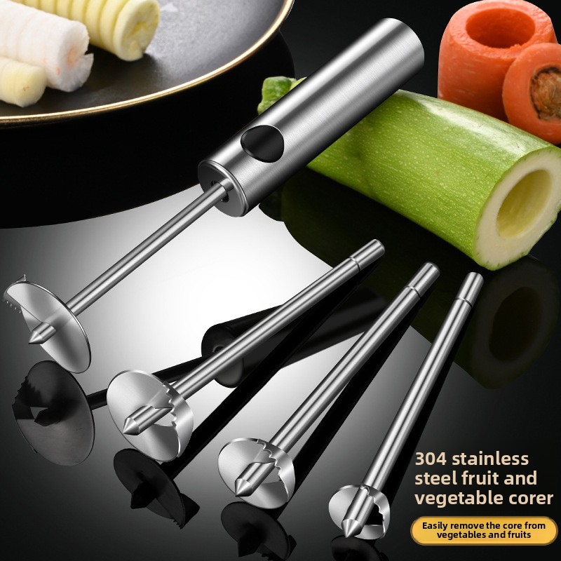 Kitchen Gadgets Kitchen - 1セットキッチンガジェット野菜ドリル掘削器調理器具野菜スパイラルカッタースパイラライザー創造的なキッチンアクセサリー