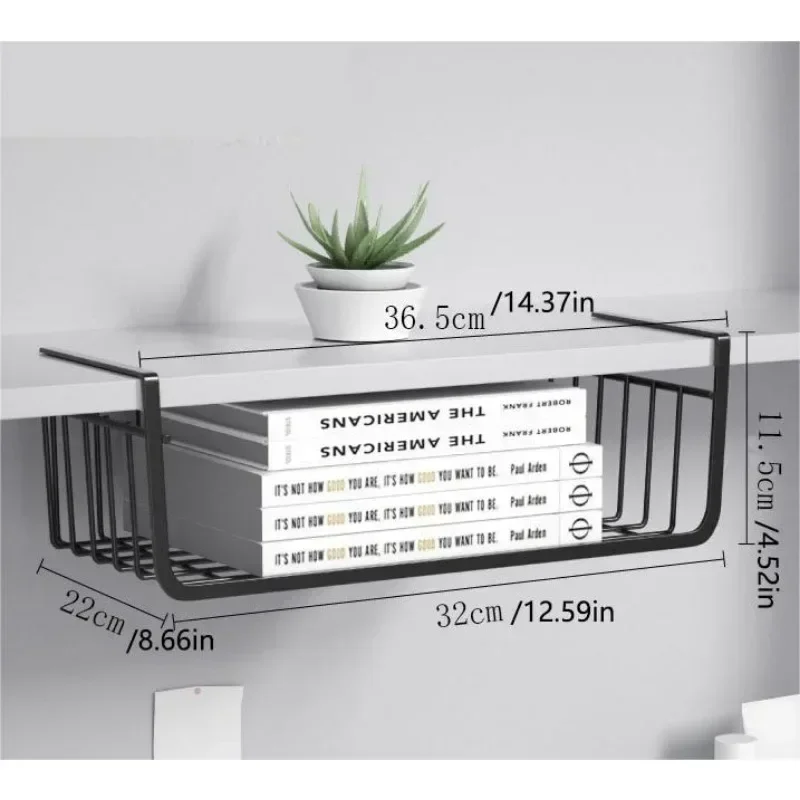Kitchen Gadgets Storage Ideas - 1Pc 段付き吊り下げ収納バスケットキッチンワードローブ寮デスクオーガナイザー学生多層省スペースアクセサリー
