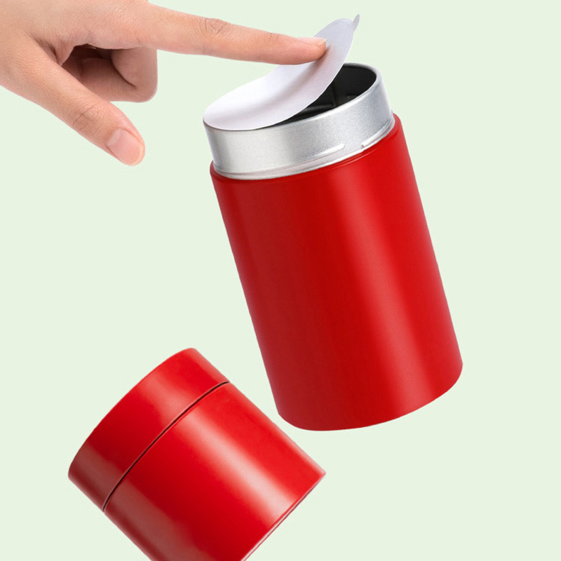 Kitchen Gadgets Kitchen - コーヒーキャディーオーガナイザー家庭用収納キッチンガジェットミニブリキ箱茶缶小型旅行用ポータブル容器瓶砂糖