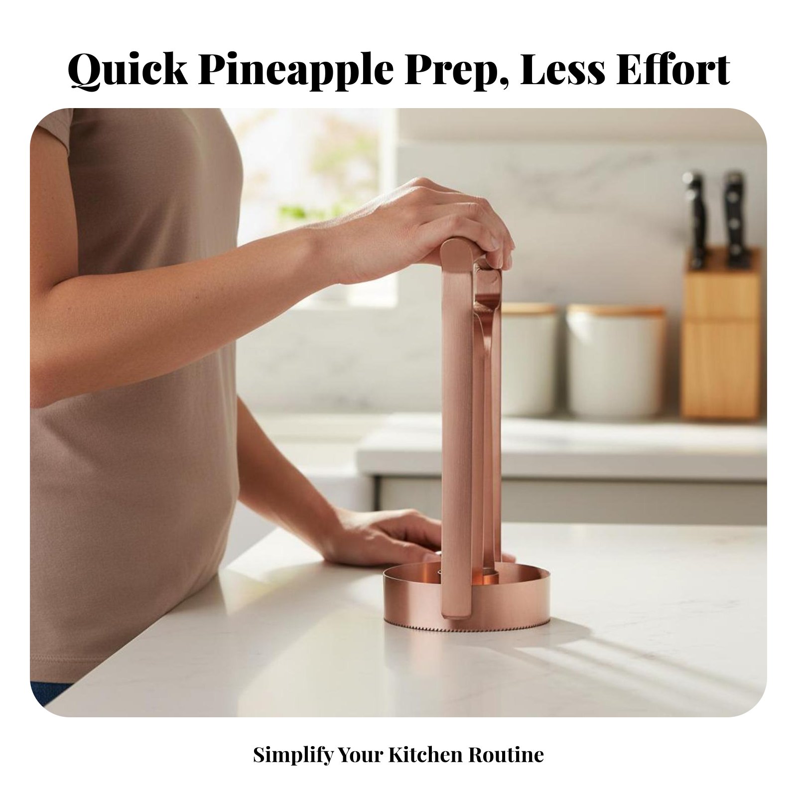ステンレス製パイナップルカッター 芯抜き・スライス用 ステン - Kitchen Gadgets Kitchen のレビューと価格