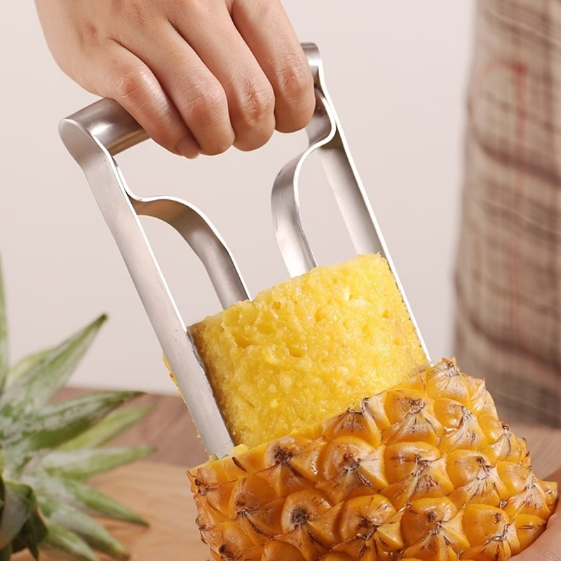 パイナップルピーラー パイナップルコアラー スライサー ステ - Kitchen Gadgets Kitchen のレビューと価格