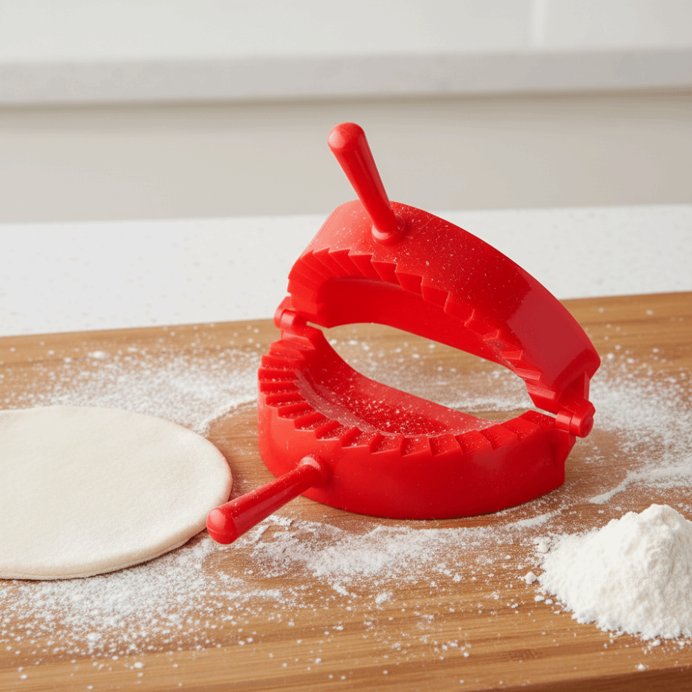 キッチンガジェット 手動餃子メーカー 大型プラスチック製餃子 - Kitchen Hand Gadgets のレビューと価格