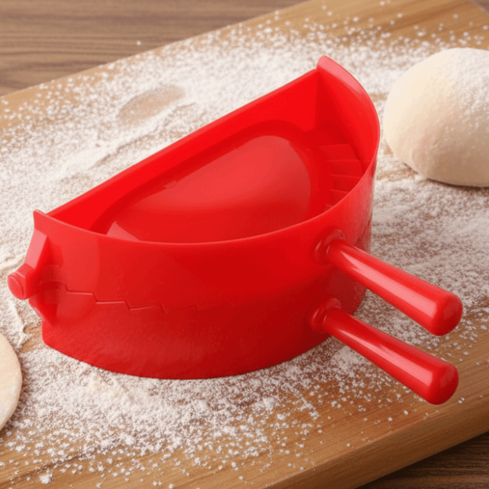 キッチンガジェット 手動餃子メーカー 大型プラスチック製餃子 - Kitchen Hand Gadgets のレビューと価格