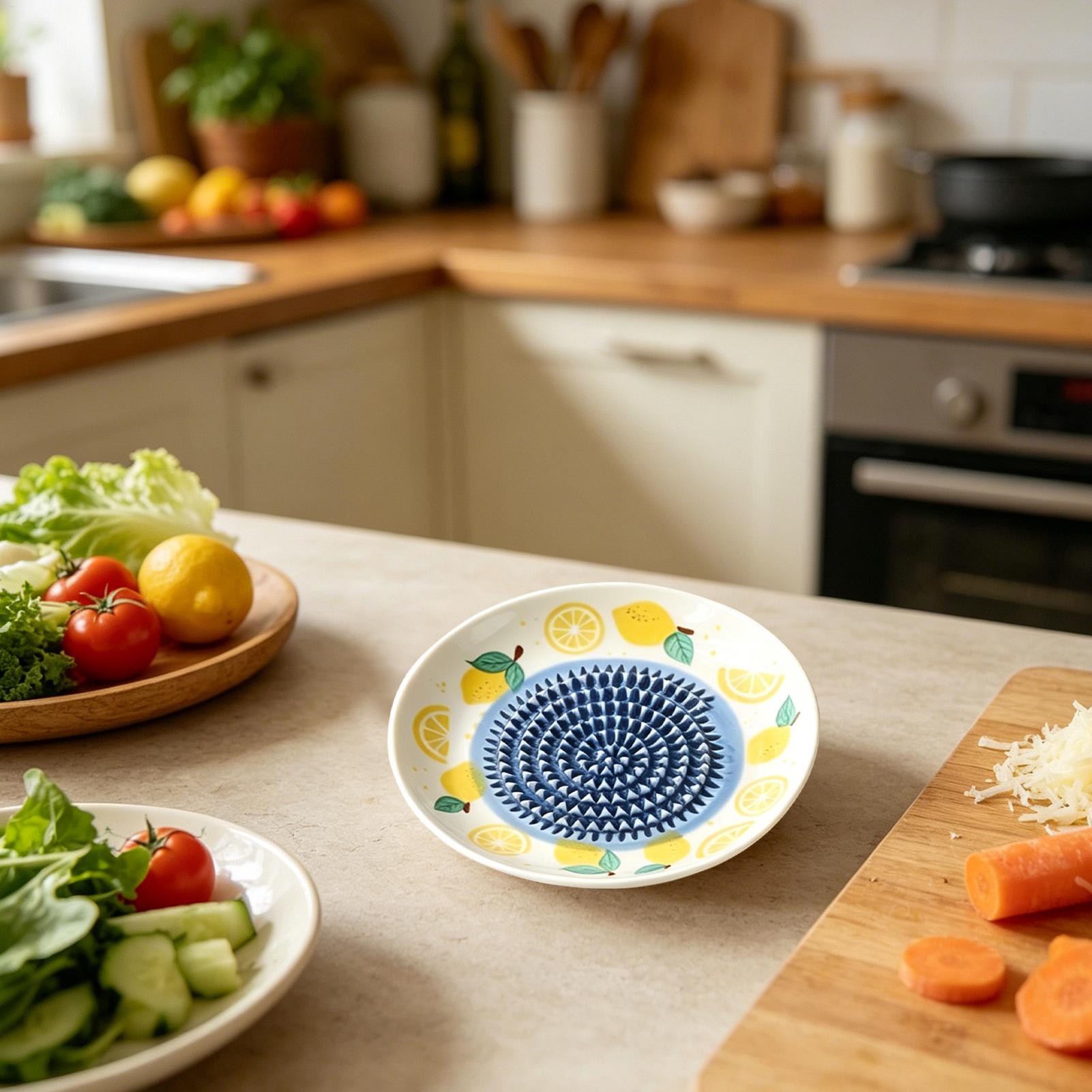 シンプルなセラミック製生姜おろし器、手動グラインダー、ニンニ - Kitchen Hand Gadgets のレビューと価格