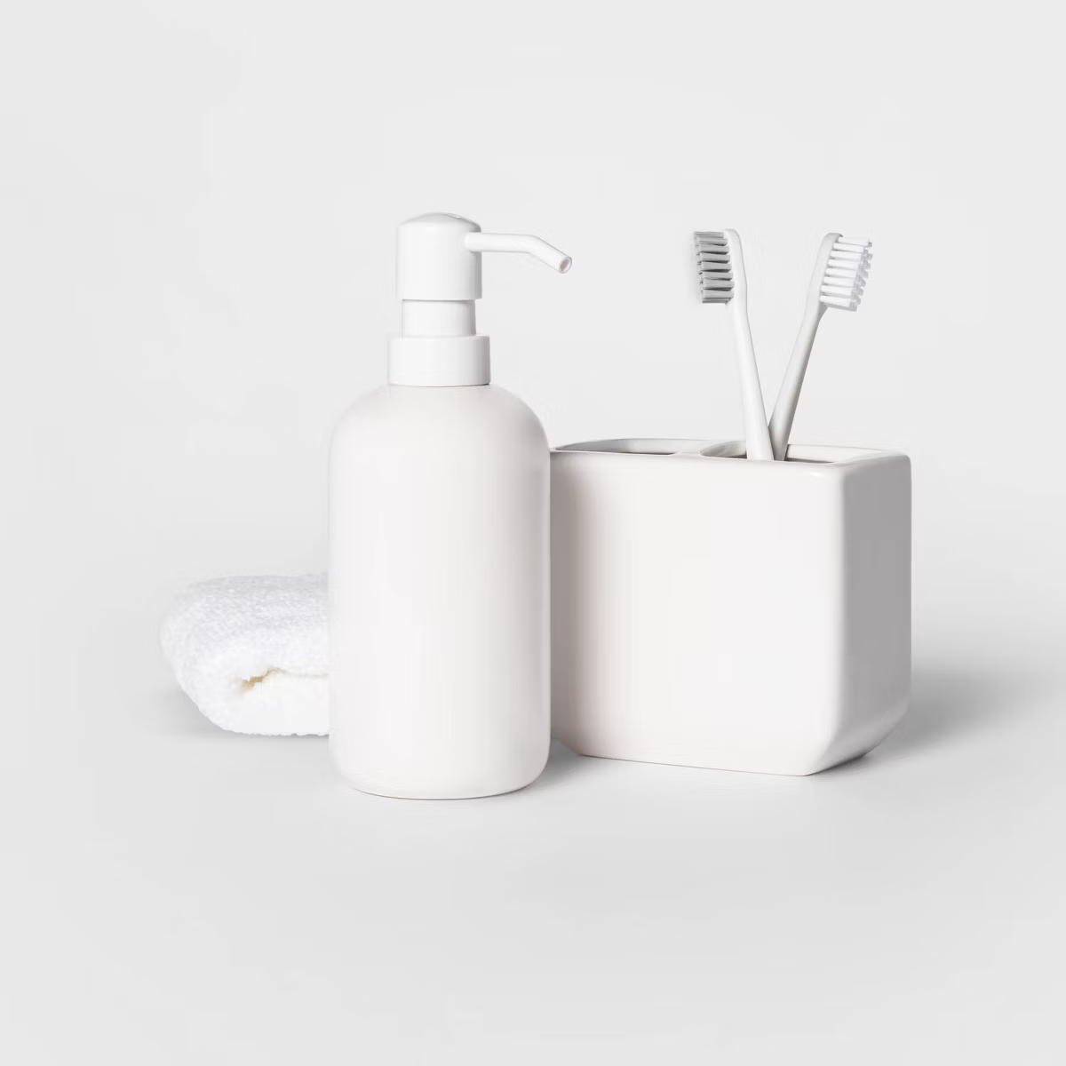 ホワイトセラミック製ソープポンプハンドウォッシュディスペンサ - Kitchen Hand Gadgets のレビューと価格