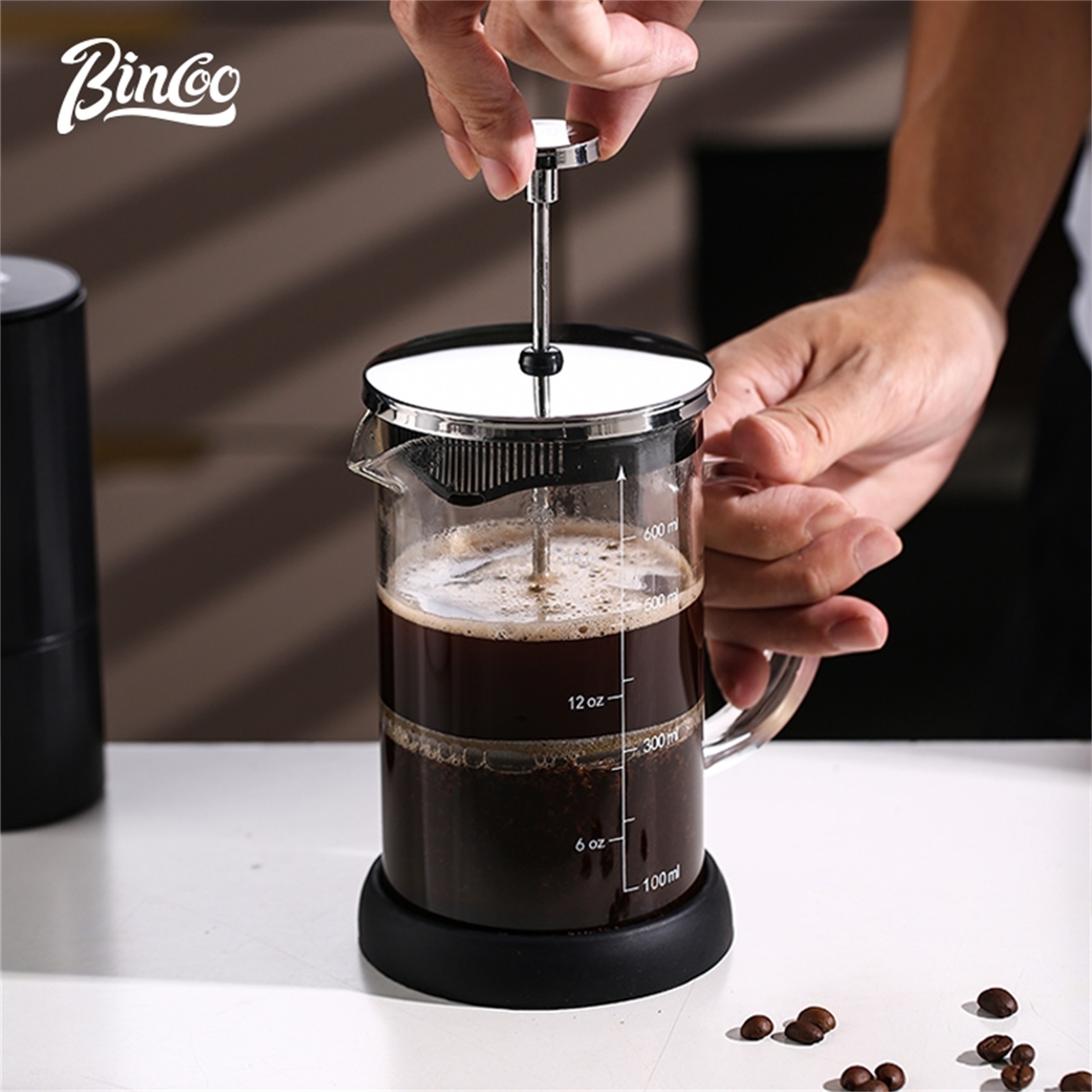 ビンコウ フレンチプレスコーヒーメーカー 350/600ml - French Press Coffee Maker のレビューと価格