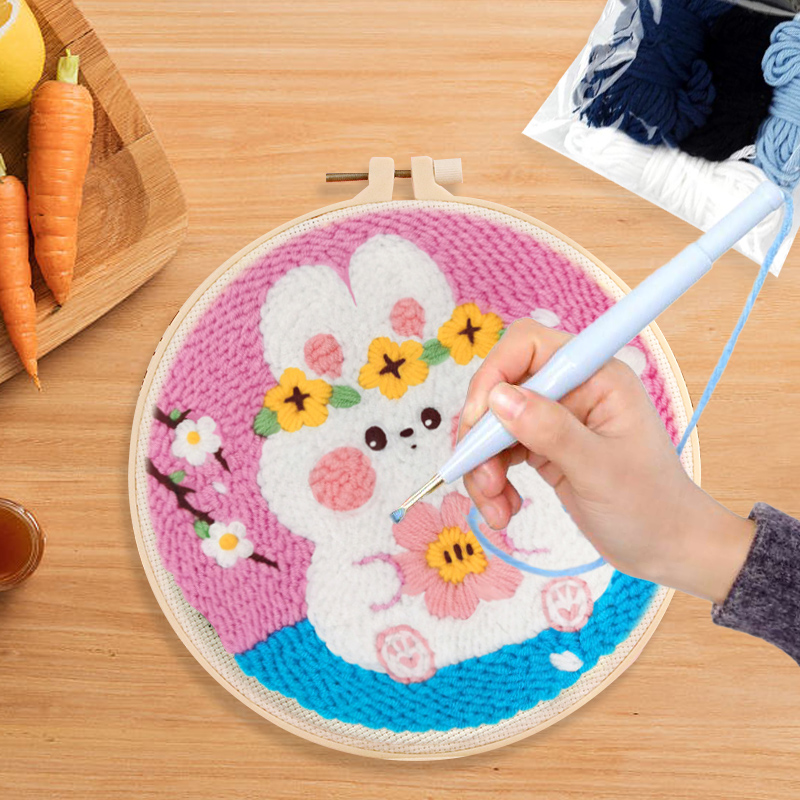 20 × 20 センチメートルパンチ針刺繍スターターキットウ - Kitchen Gadgets Crossword のレビューと価格