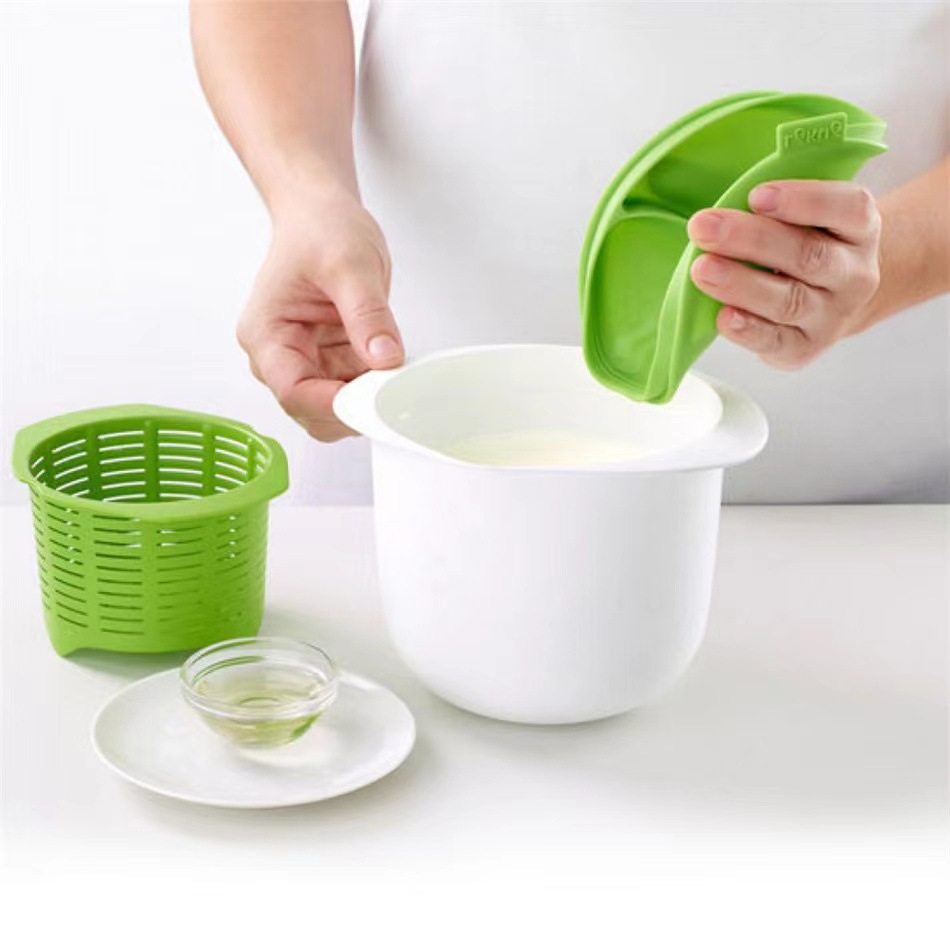 電子レンジ用シリコンチーズメーカー DIYフレッシュチーズマ - Kitchen Gadgets Recipes のレビューと価格