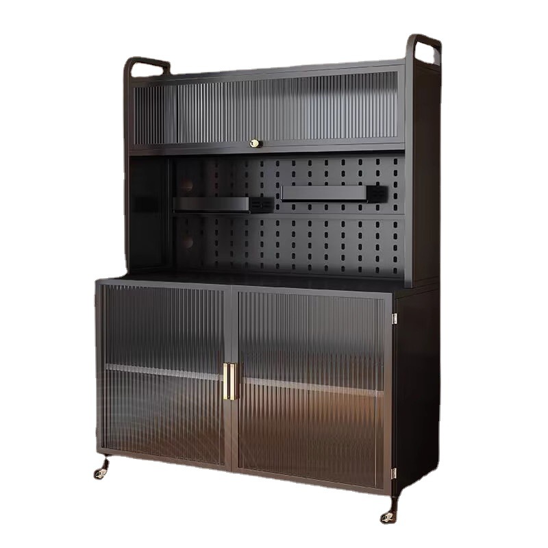 多層金属キッチン収納ラック床置きオーガナイザーキャビネット電 - Kitchen Gadgets Storage Ideas のレビューと価格