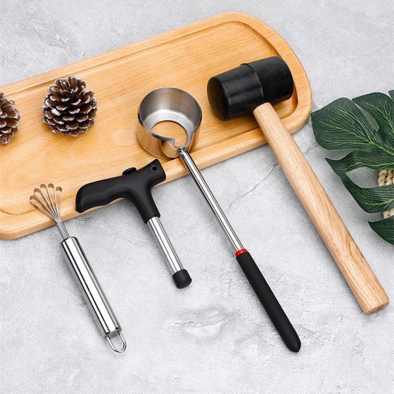 ハンマーココナッツブレーカーキッチンガジェット新鮮なココナッ - Kitchen Hand Gadgets のレビューと価格