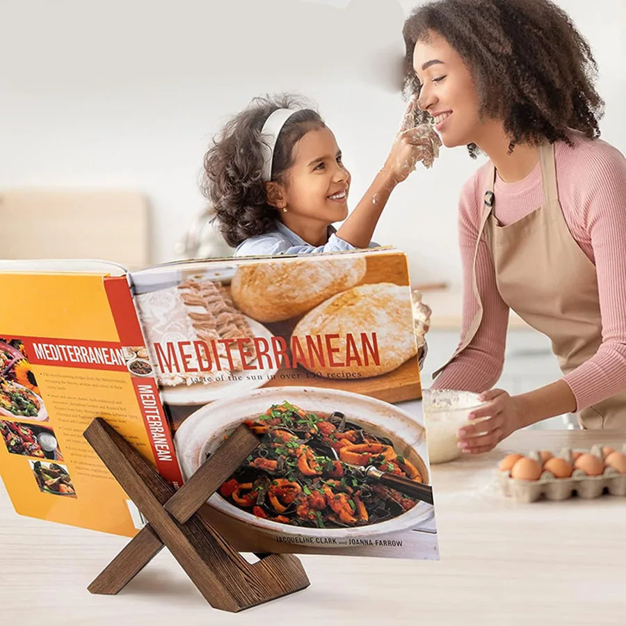 木製レストランホームレシピラックキッチンメニュー表示吊り下げ - Kitchen Gadgets Recipes のレビューと価格