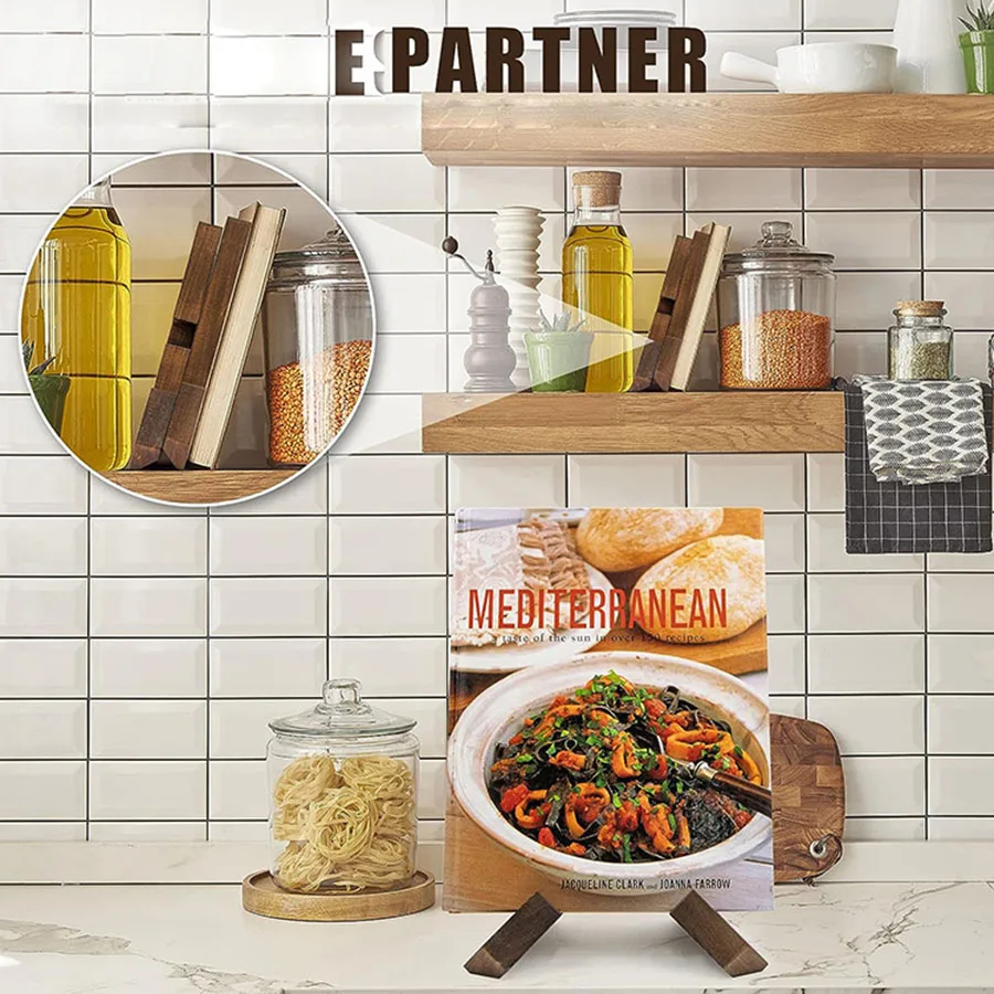 木製レストランホームレシピラックキッチンメニュー表示吊り下げ - Kitchen Gadgets Recipes のレビューと価格