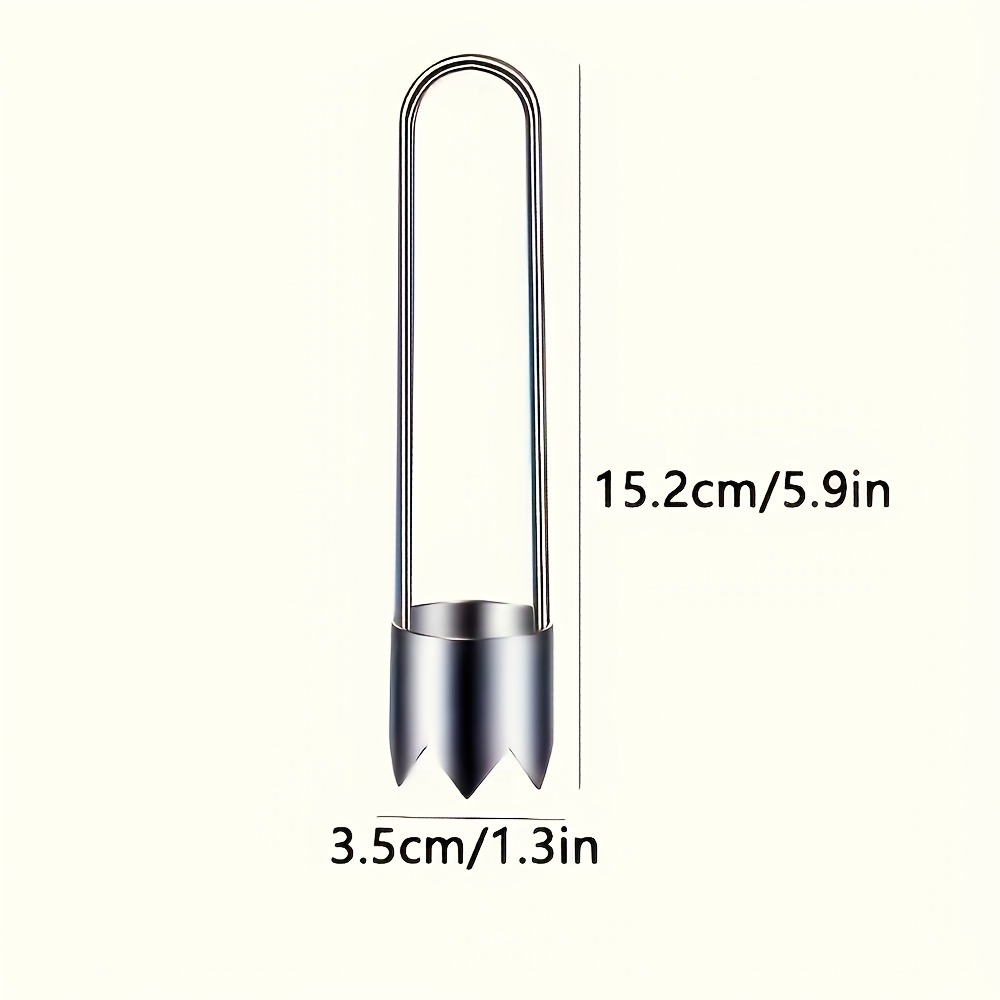 ステンレス製果物野菜芯抜き器、ピーマン種子除去ツール、リンゴ - Kitchen Gadgets Kitchen のレビューと価格