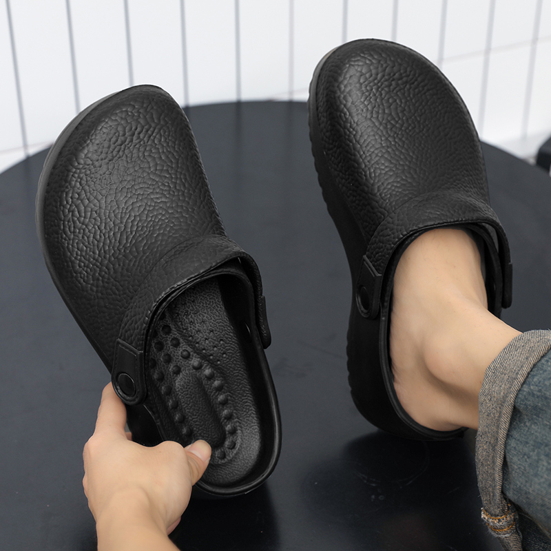 EVA-男性用滑り止め作業靴,大きな黒いサンダル,耐水性と撥 - Kitchen Gadgets Best Sellers 2025 のレビューと価格
