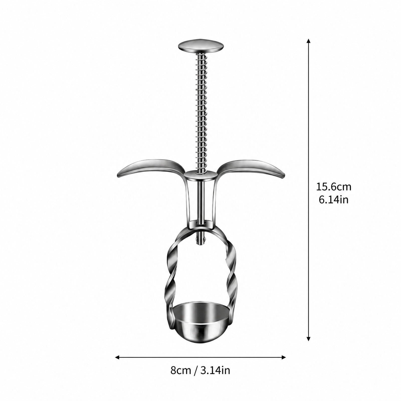 ステンレス製の赤いナツメ種抜きツール、ベーキング、料理、スナ - Kitchen Gadgets Kitchen のレビューと価格