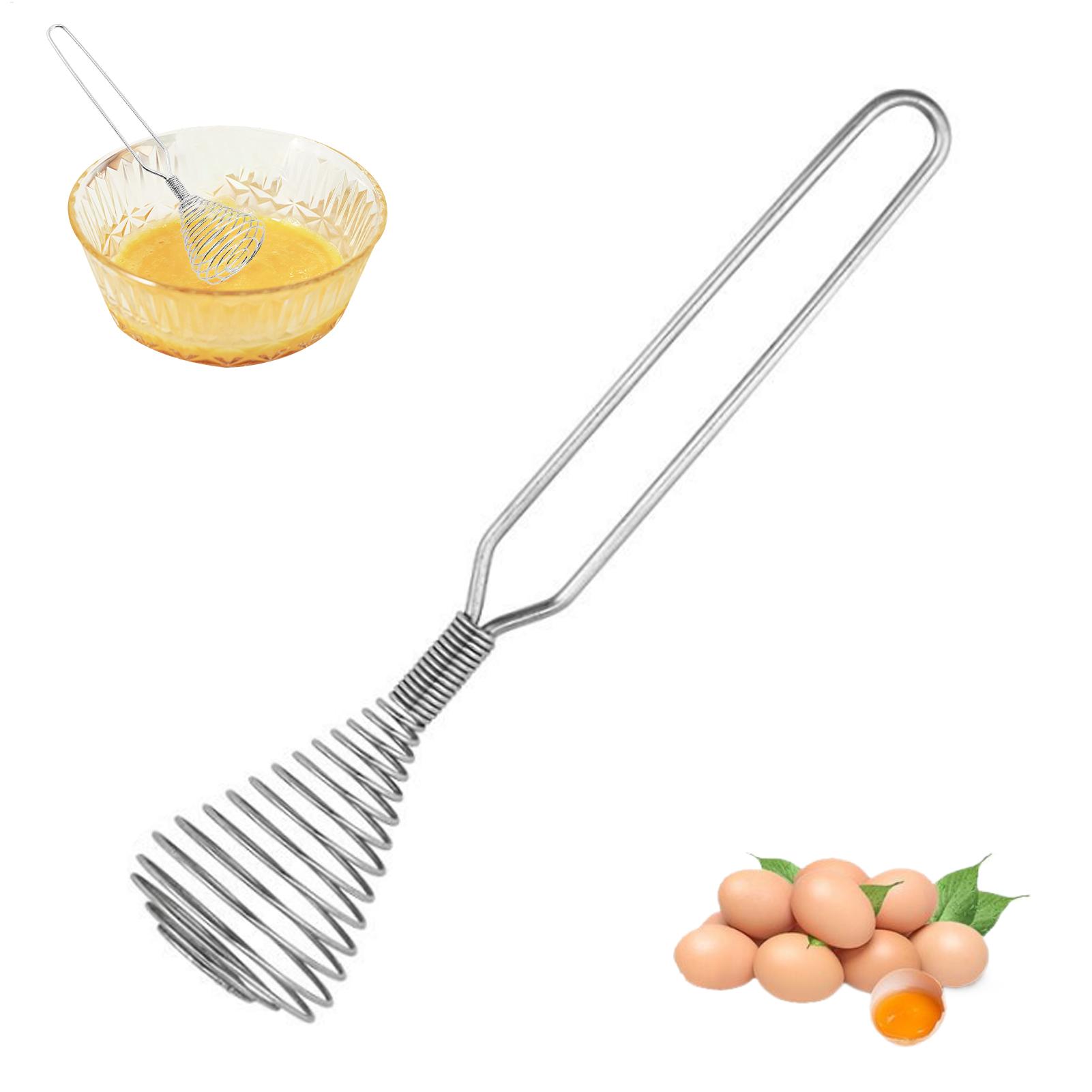 ステンレス製ハンドウィスク、スプリングコイルエッグビーター、 - Kitchen Hand Gadgets のレビューと価格