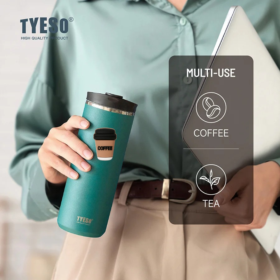 Tyeso 750ml フレンチプレス真空断熱マグカップ ス - French Press Coffee Maker のレビューと価格