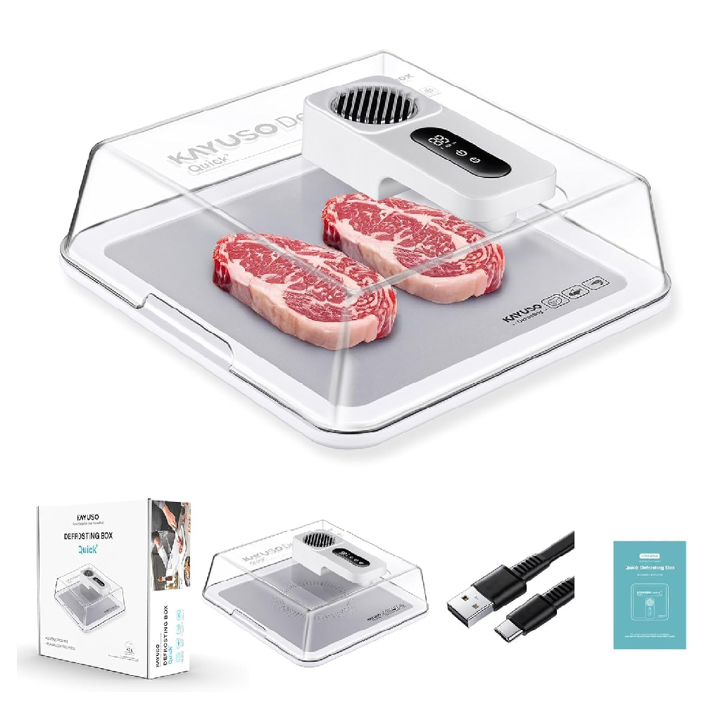 急速解凍食品用トレイ、効率的な肉解凍プレート、家庭用電気キッ - Kitchen Gadgets Electric のレビューと価格