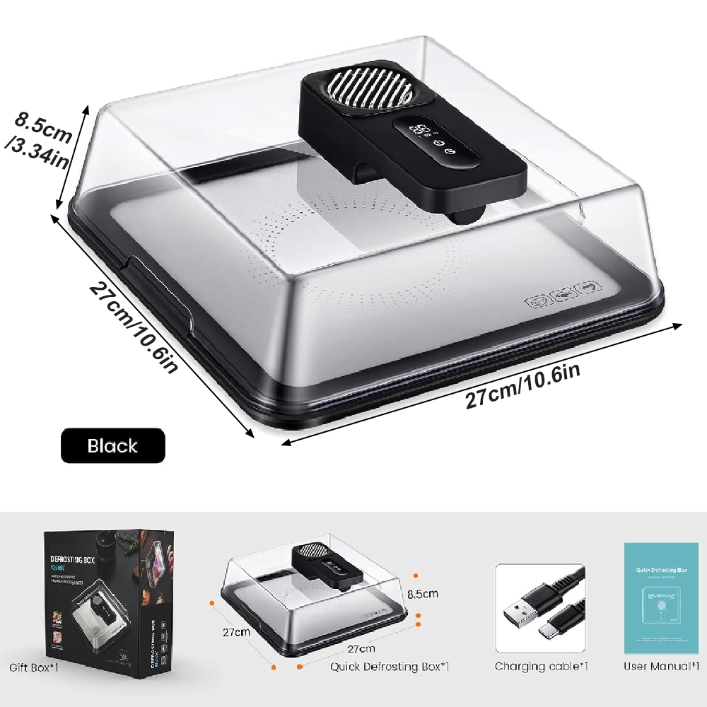 急速解凍食品用トレイ、効率的な肉解凍プレート、家庭用電気キッ - Kitchen Gadgets Electric のレビューと価格